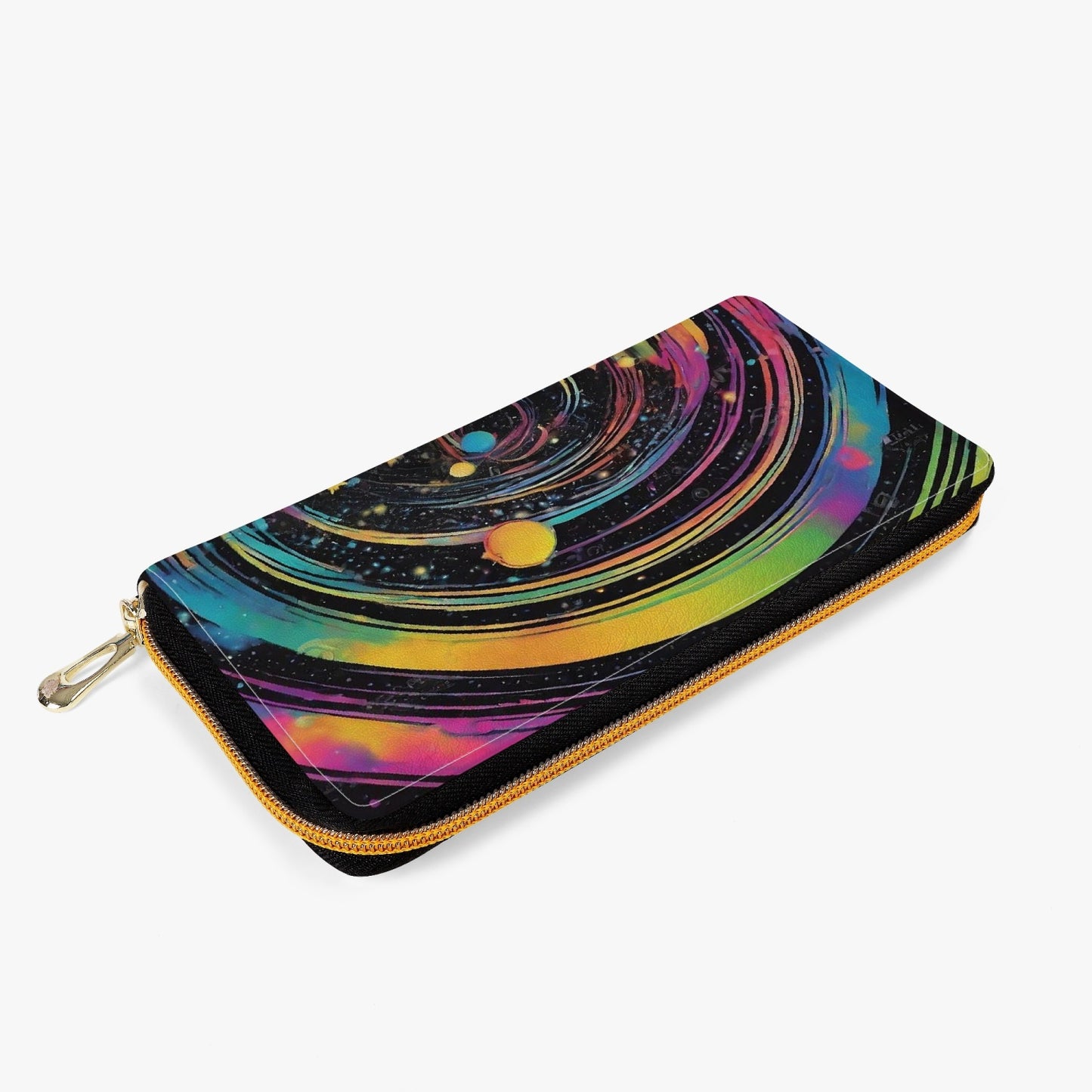 Psychedelic Dream Long Type Zipper Purse