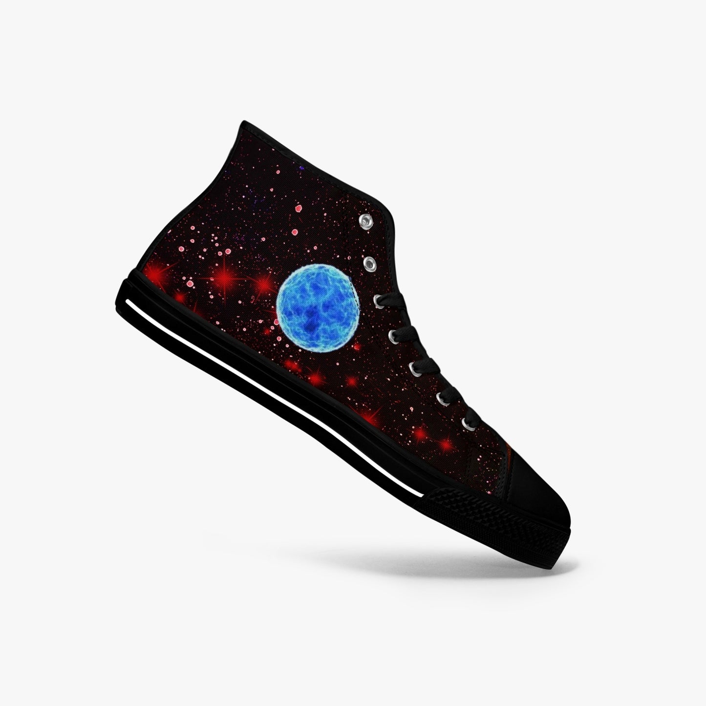 Matthews Blue Dwarf High-Top Converse Style Shoe