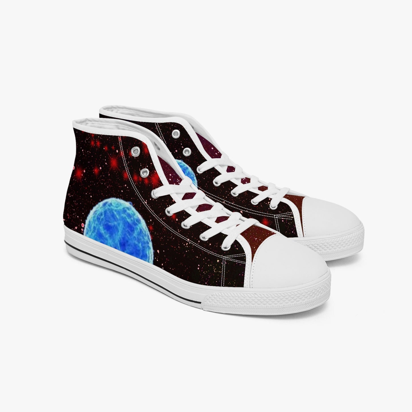 Matthews Blue Dwarf High-Top Converse Style Shoe