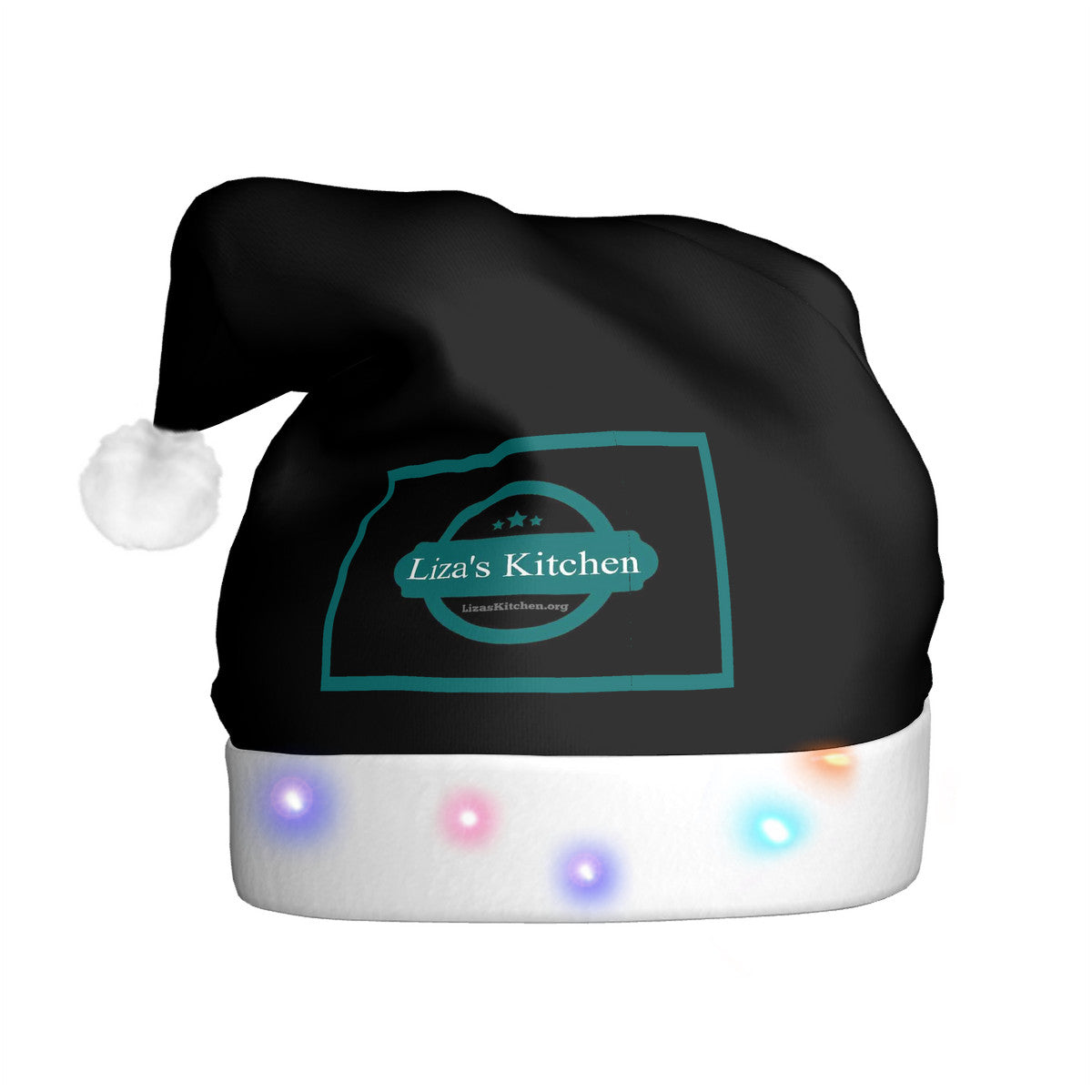 Liza's Adult Glowing Plush Christmas Hat