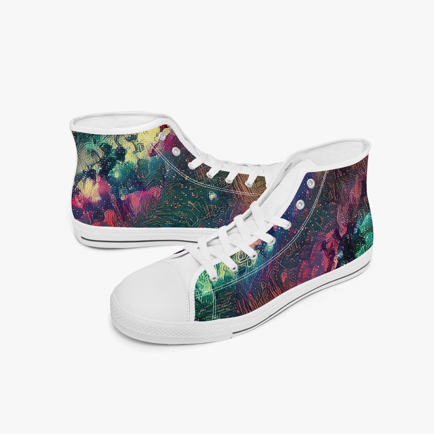 Imagined Light Adult High-Top Canvas Shoes