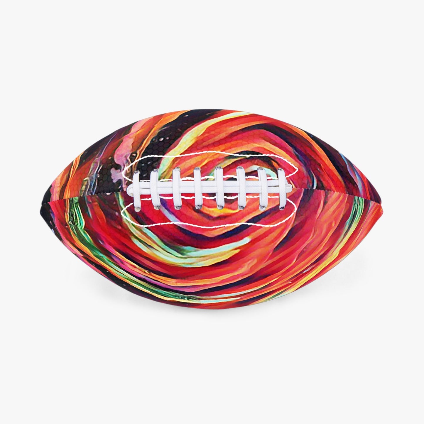 Fiery Galactic Rabbit Hole Reflective Type Size 9 American Football