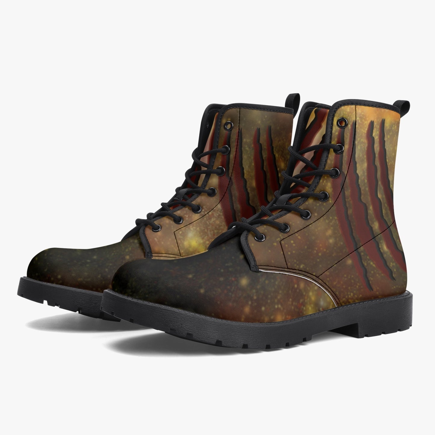 Deadpool/Wolverine Trendy Leather Boots