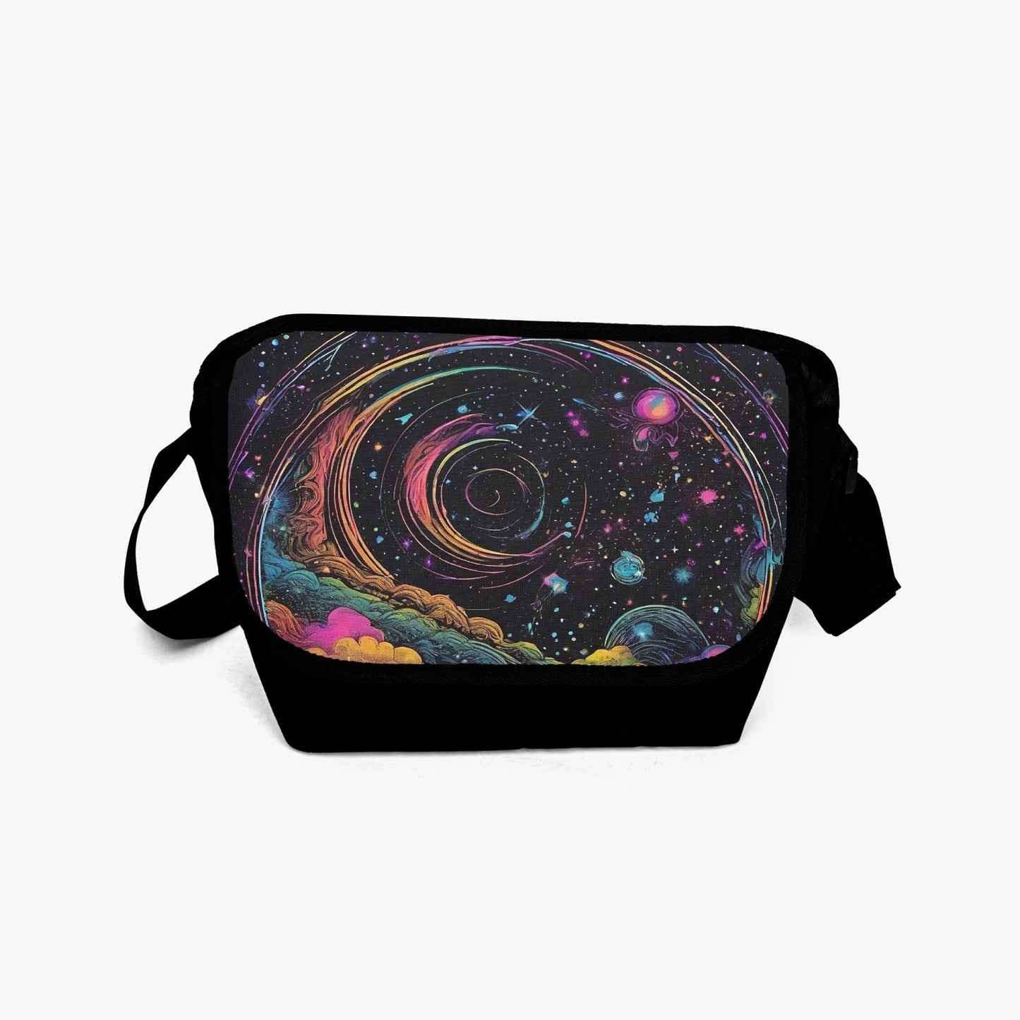 Psychedelic Space 2 Messenger Bag