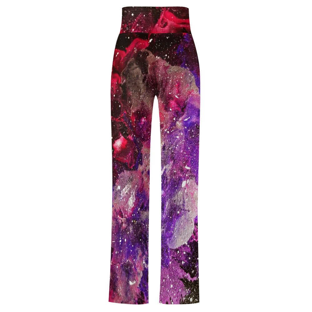 Galactic Love Straight Lace-Up Yoga Pants