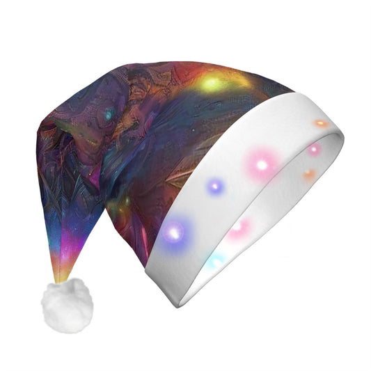 Ascension Adult Glowing Plush Christmas Hat