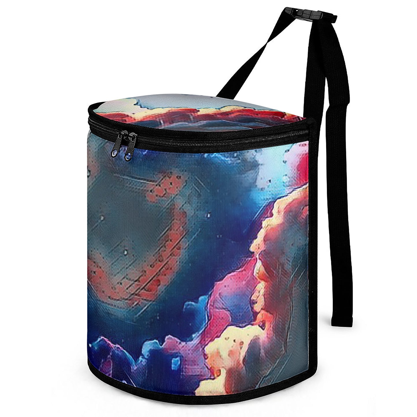 Galactic Ghost Car Garbage Storage Bag