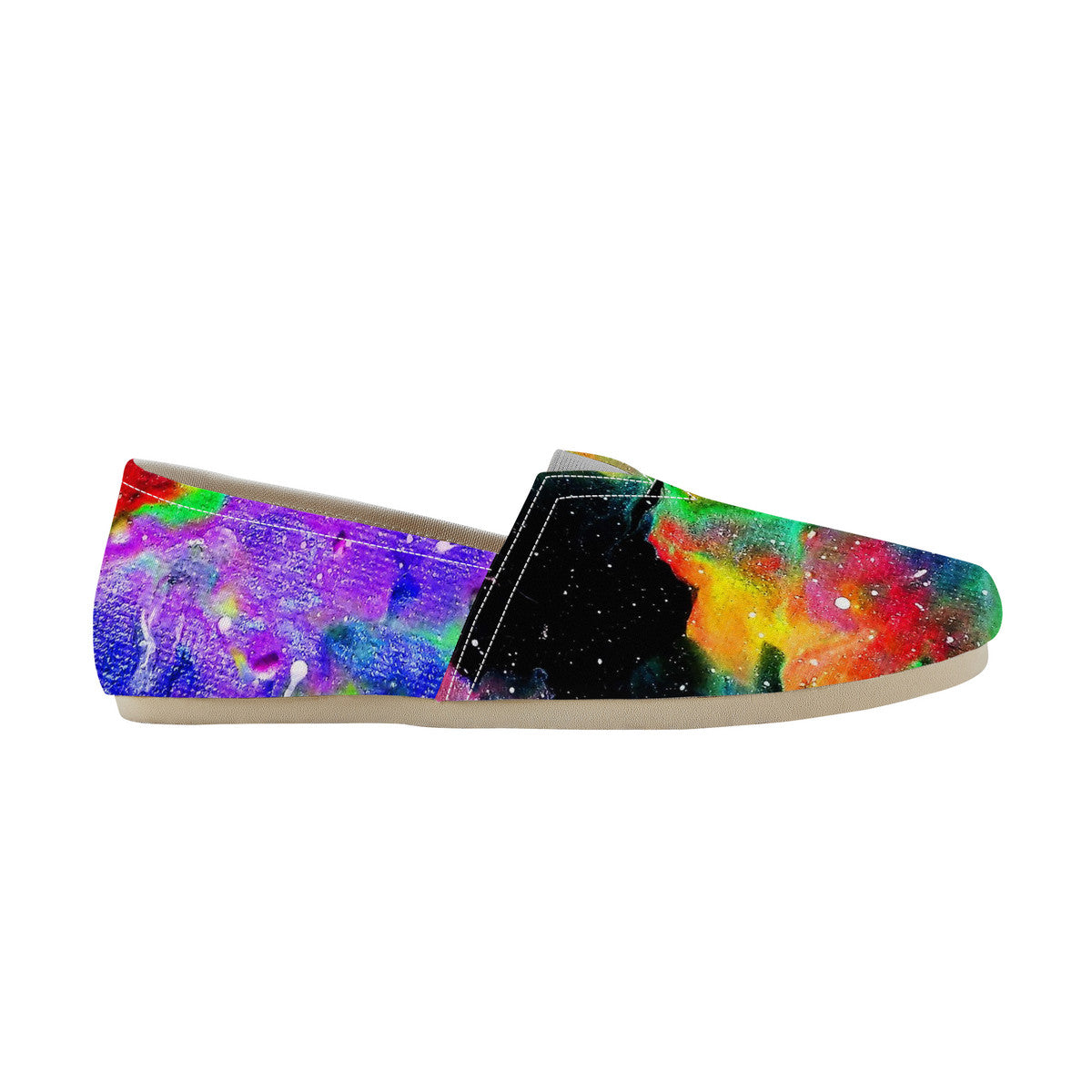 Galactic Rainbow Canvas Flats