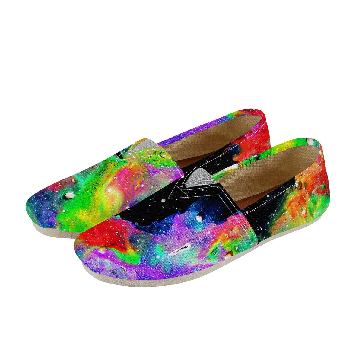 Galactic Rainbow Canvas Flats