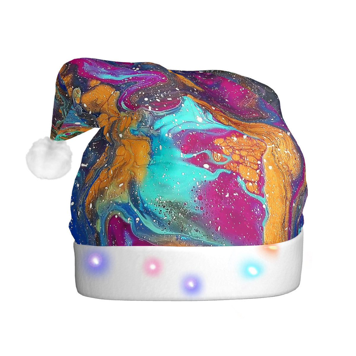 Paradise Adult Glowing Plush Christmas Hat