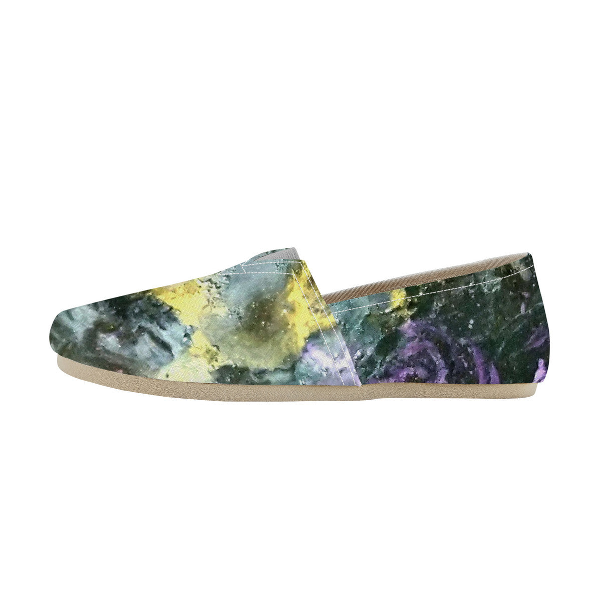 Golden Galaxy Canvas Flats