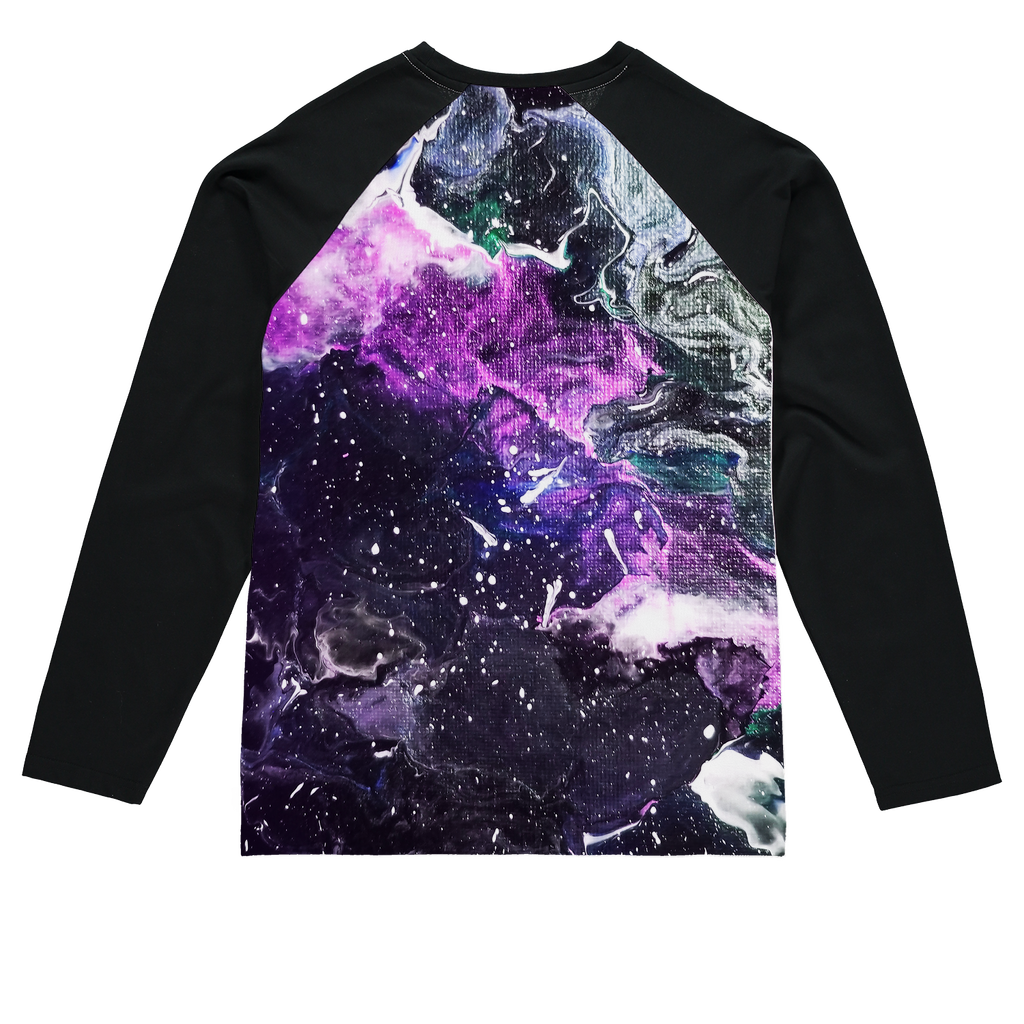 GalacticClouds Sublimation Baseball Long Sleeve T-Shirt