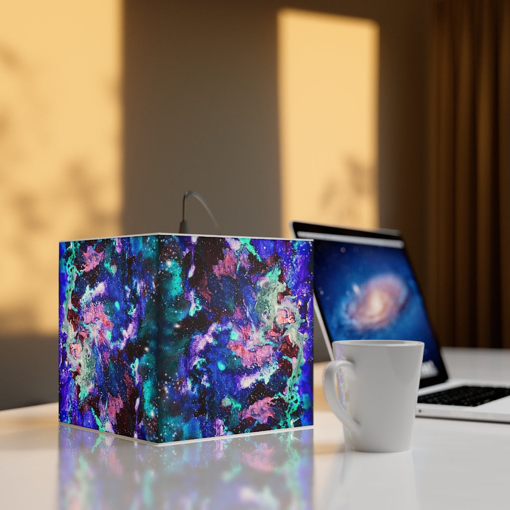 Blue Galaxy Light Cube Lamp *2 Sizes*