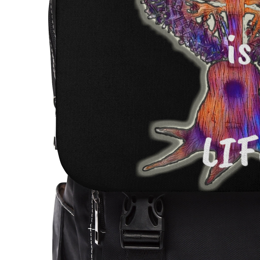 Music is Life 1 Casual Shoulder Backpack