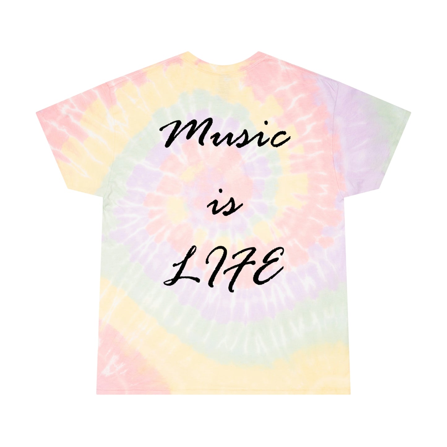 Music Is life Tie-Dye T-Shirt