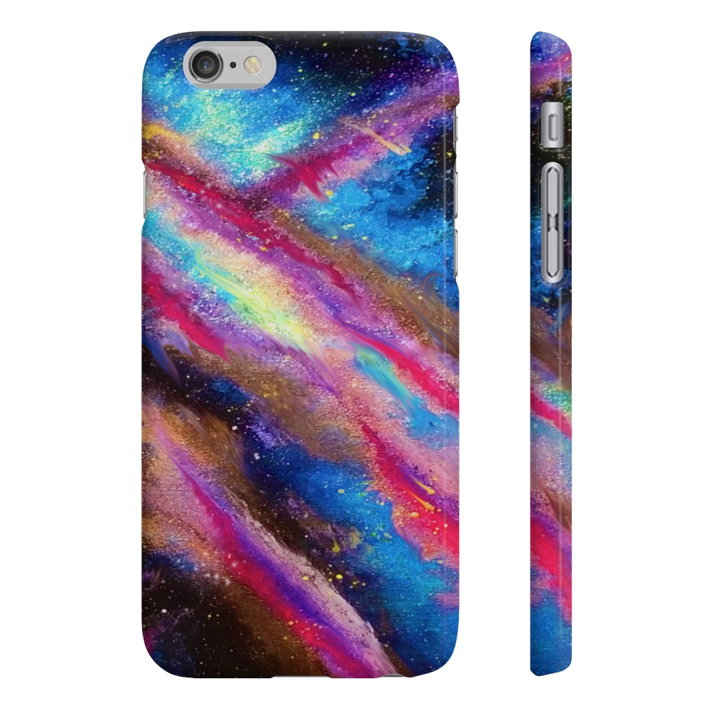 Explosive Nebula Slim Phone Cases