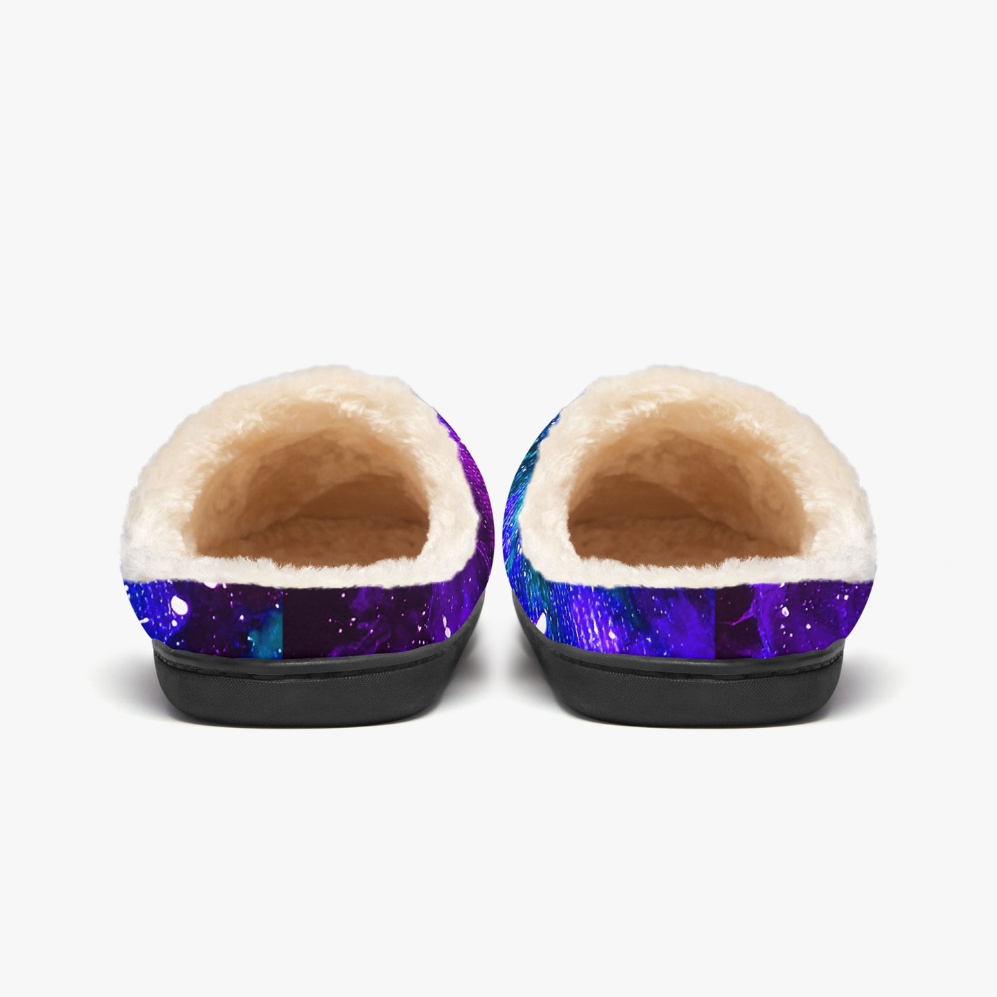 Galactic Love Fluffy Bedroom Slippers