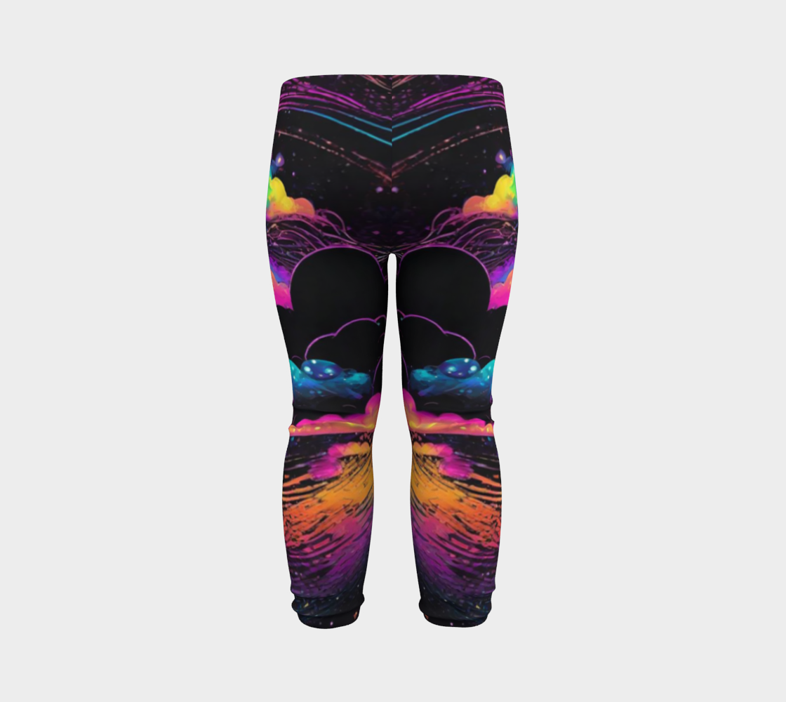 Psychedelic Space 2 Baby Leggings