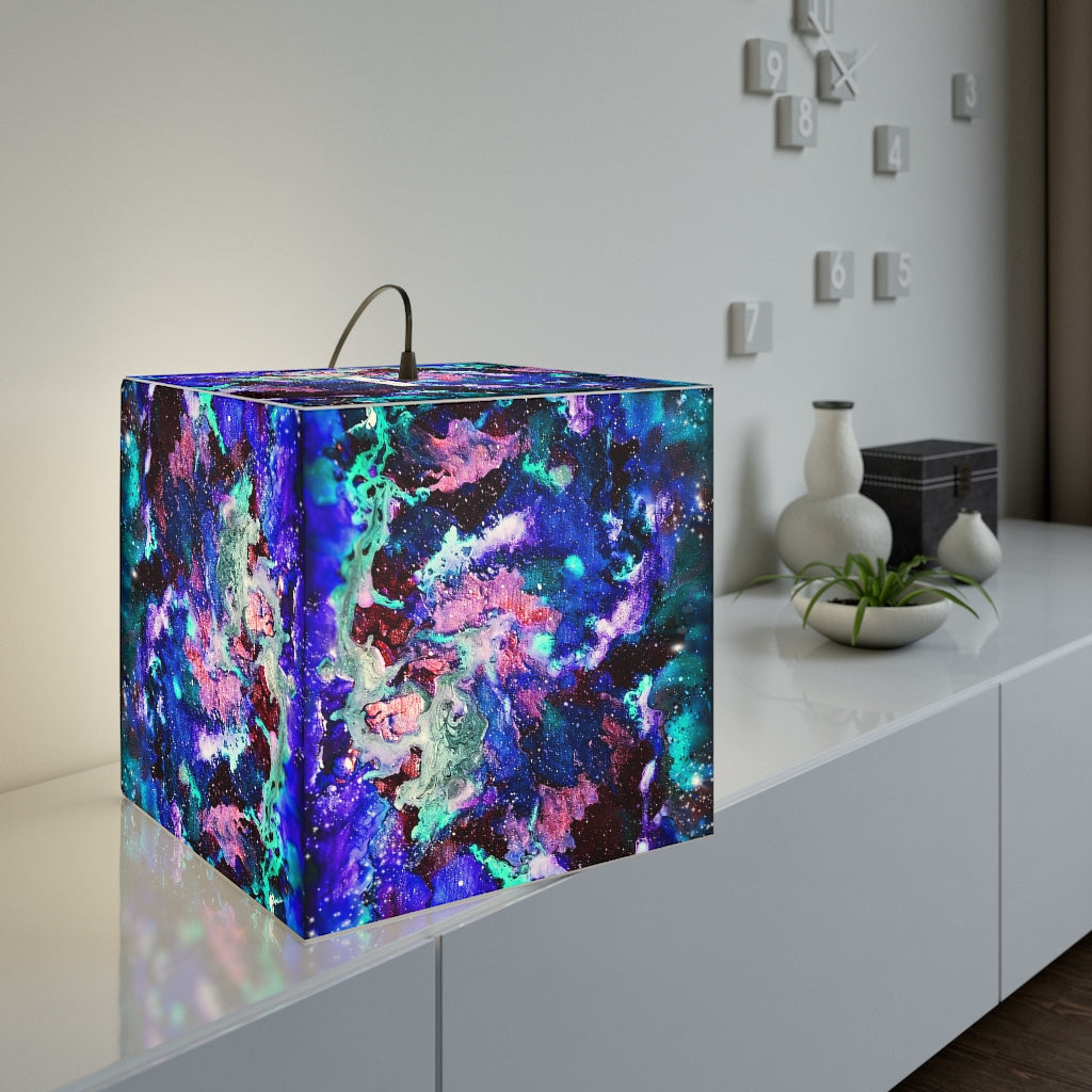 Blue Galaxy Light Cube Lamp *2 Sizes*