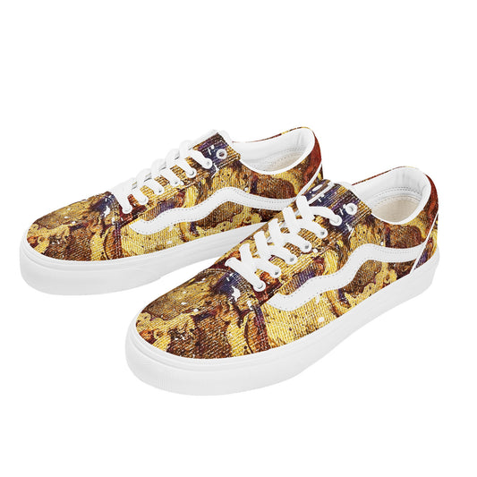 Heaven Meets Universe Mens Low Top Sneakers