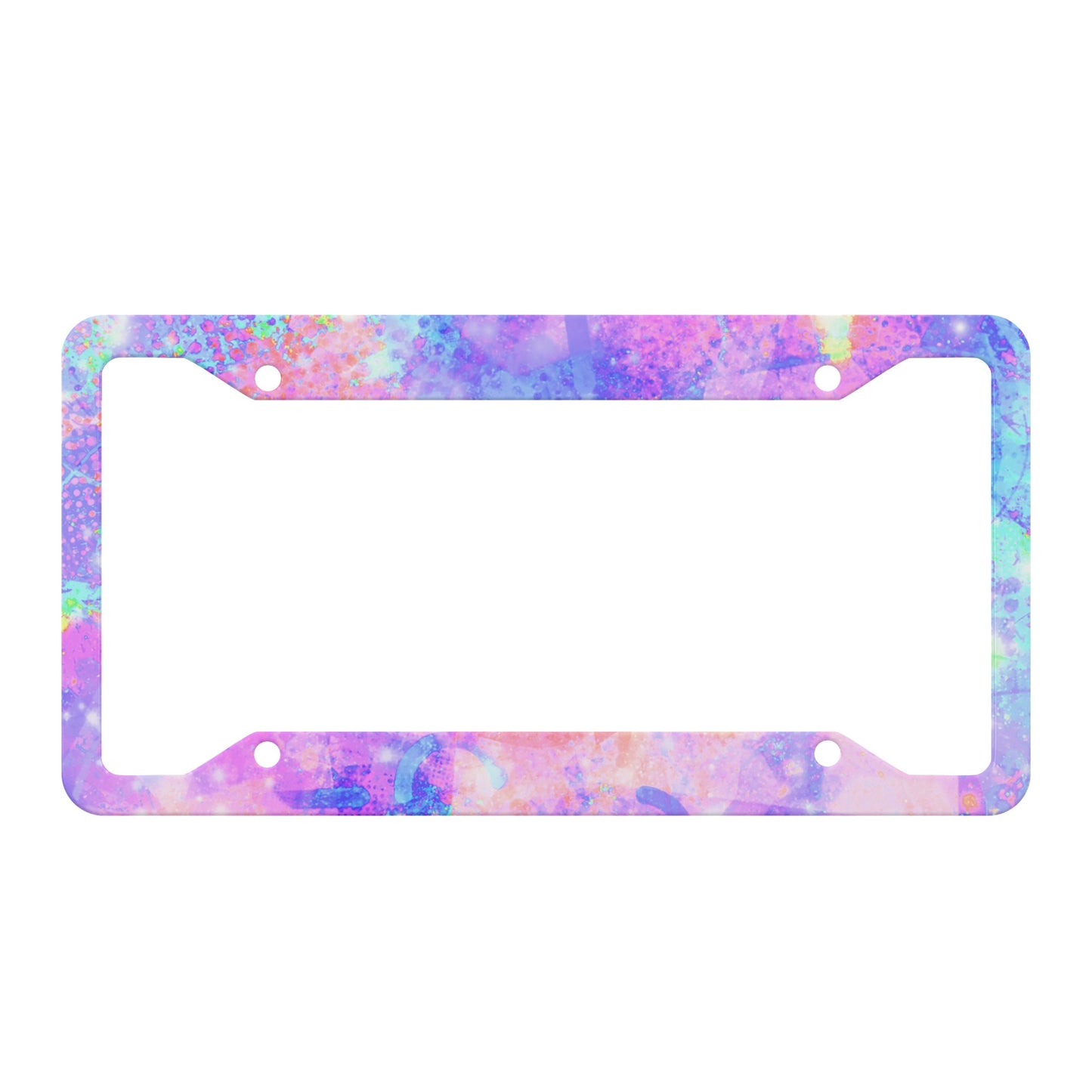 Pastel Skies License Plate Frames