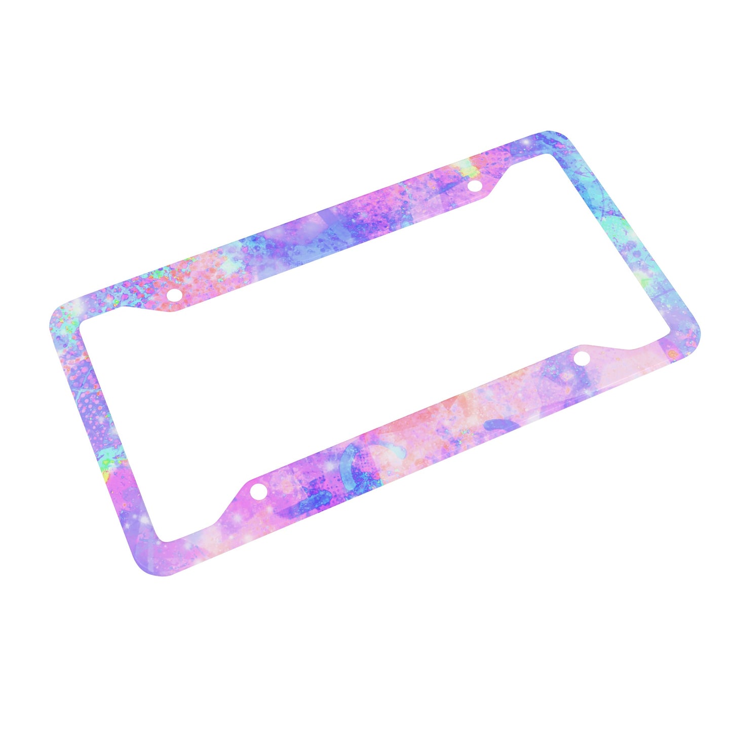 Pastel Skies License Plate Frames