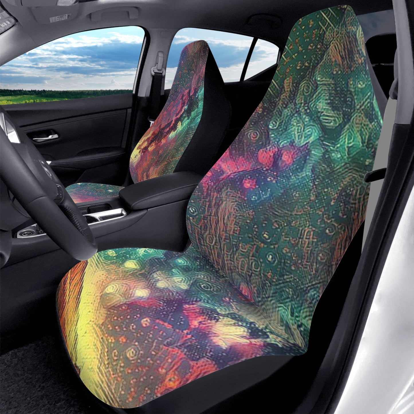 Imagined Car Seat Covers (2 Pcs)