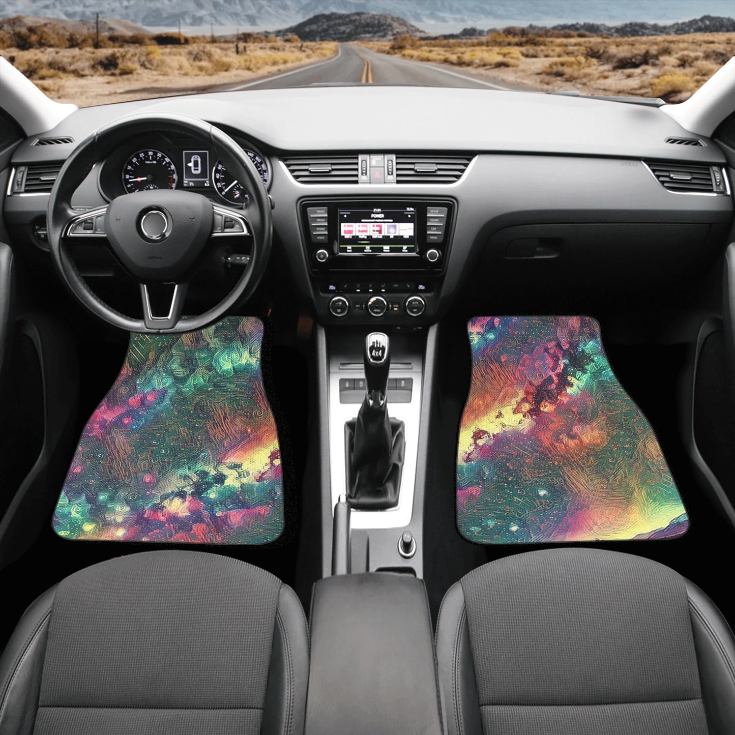 Imagined Back and Front Car Floor Mats