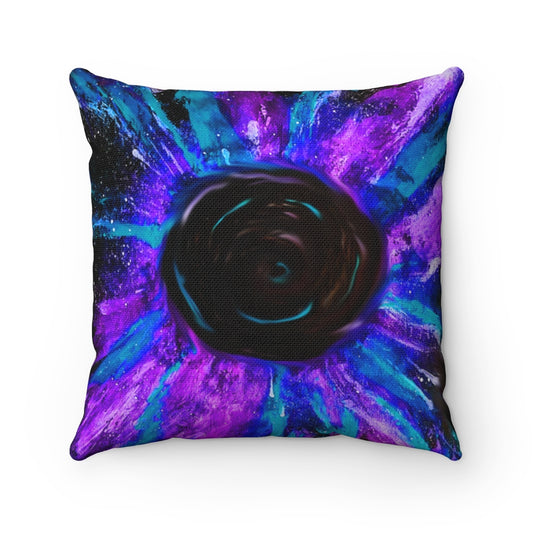 Black Hole Square Pillow CASE