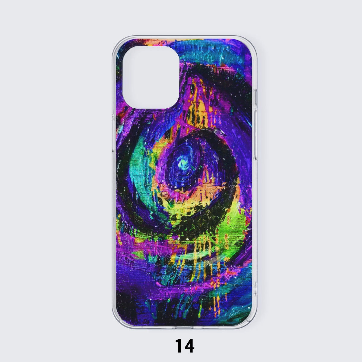 Different Dimensions iPhone14 Series Mobile Phone Case | TPU