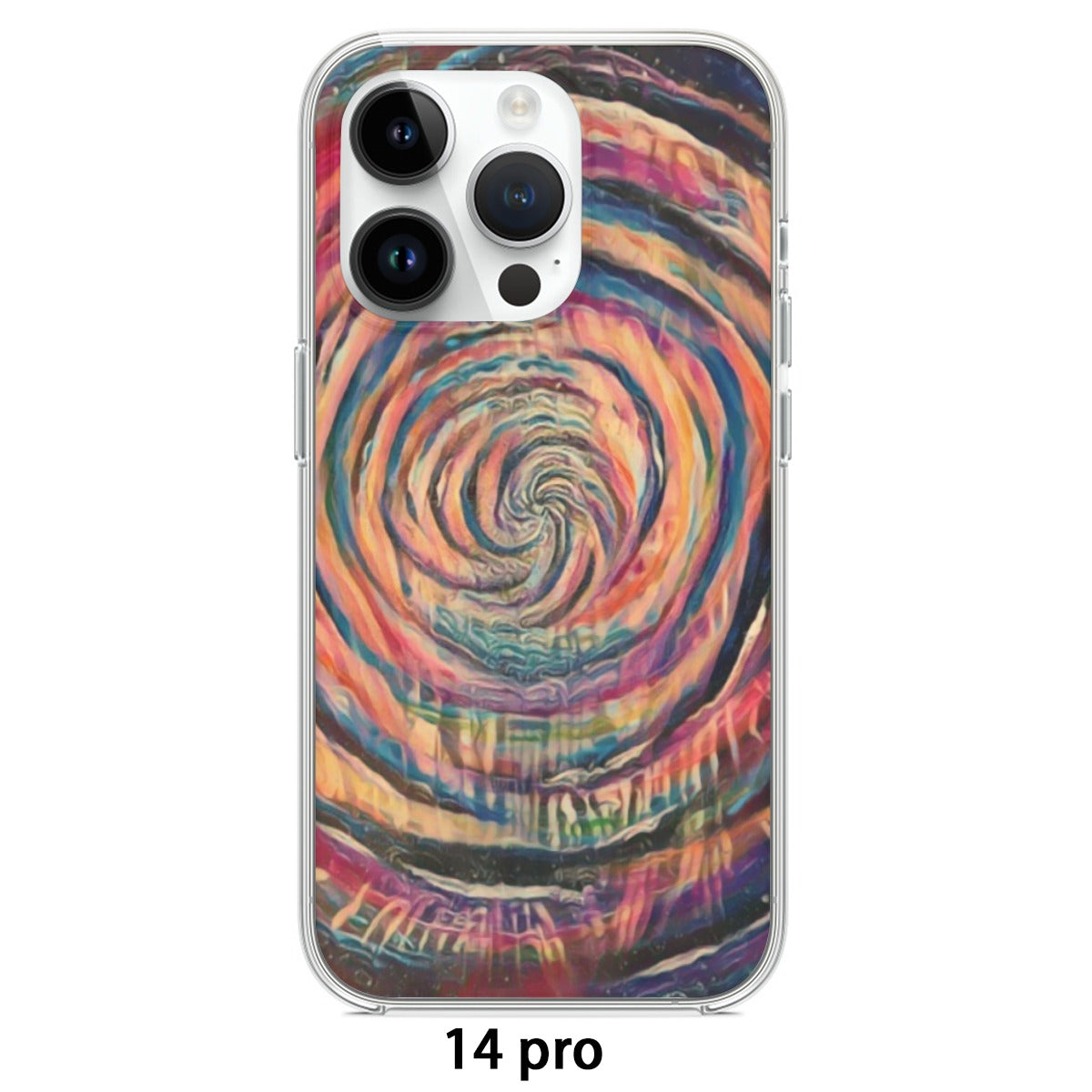 Galactic Whirlpool iPhone14 Series Mobile Phone Case | TPU