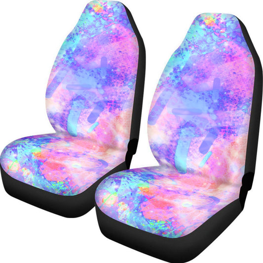 Pastel Skies Universal Car Seat Cover With Thickened Back