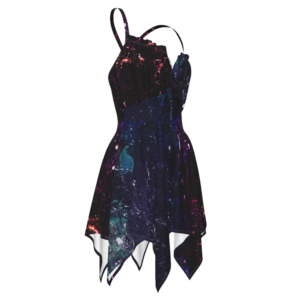 Galactic Darkness Mix Match Women's Slip Dress