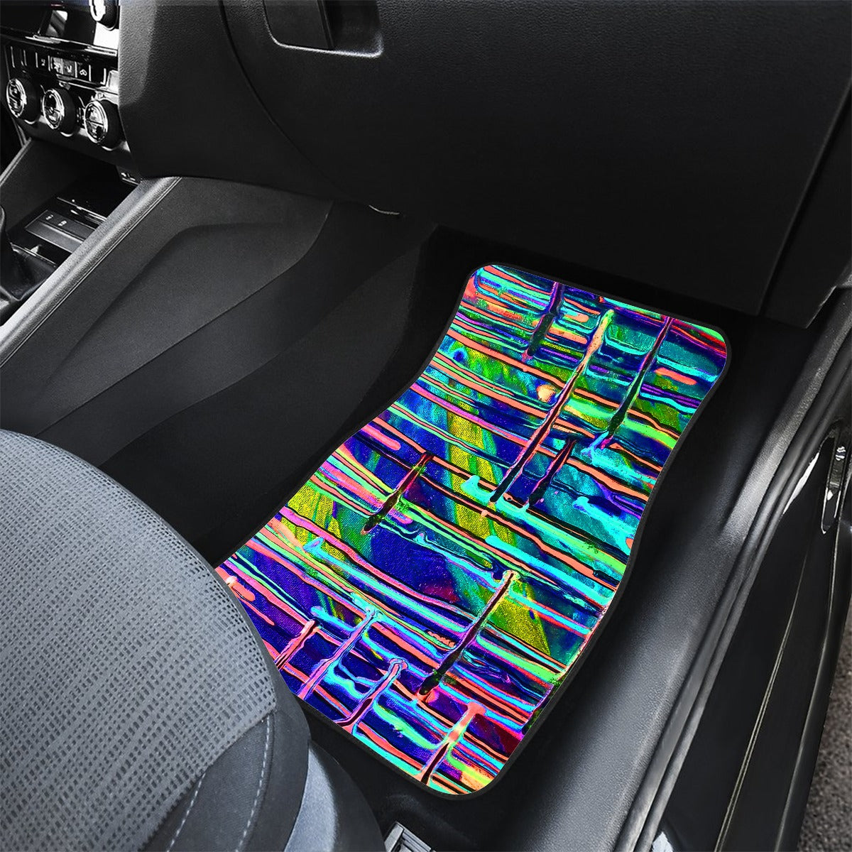 Drip Front row car mats (2pcs)