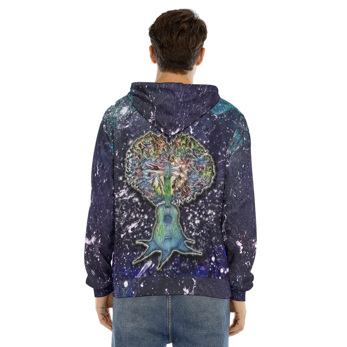 Music is Life Men's Pullover Hoodie | Velvet