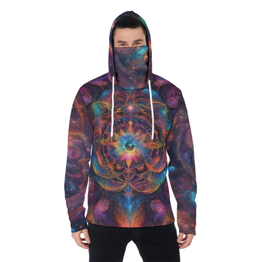 Ascension 2 Men's Pullover Hoodie With Mask