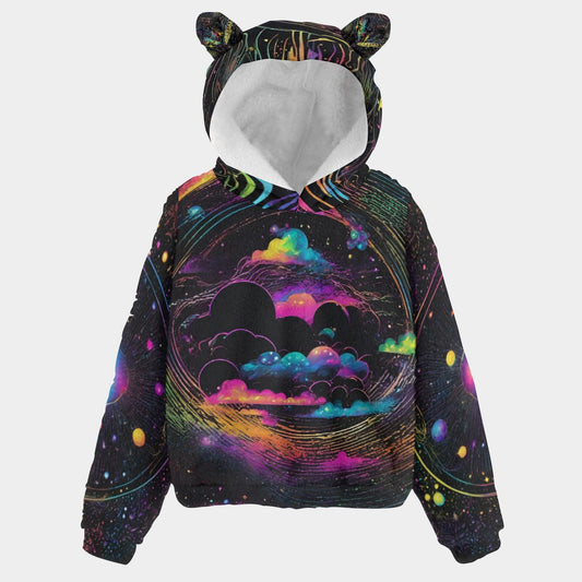 Galactic Imagination 2 Kid’s Borg Fleece Sweatshirt With Ear