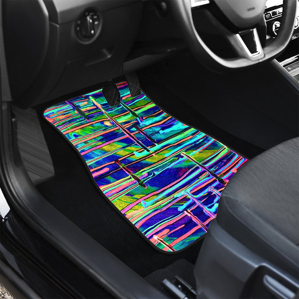 Drip Front row car mats (2pcs)