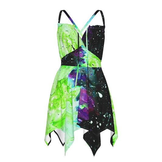 Galactic Fire Women's Slip Dress