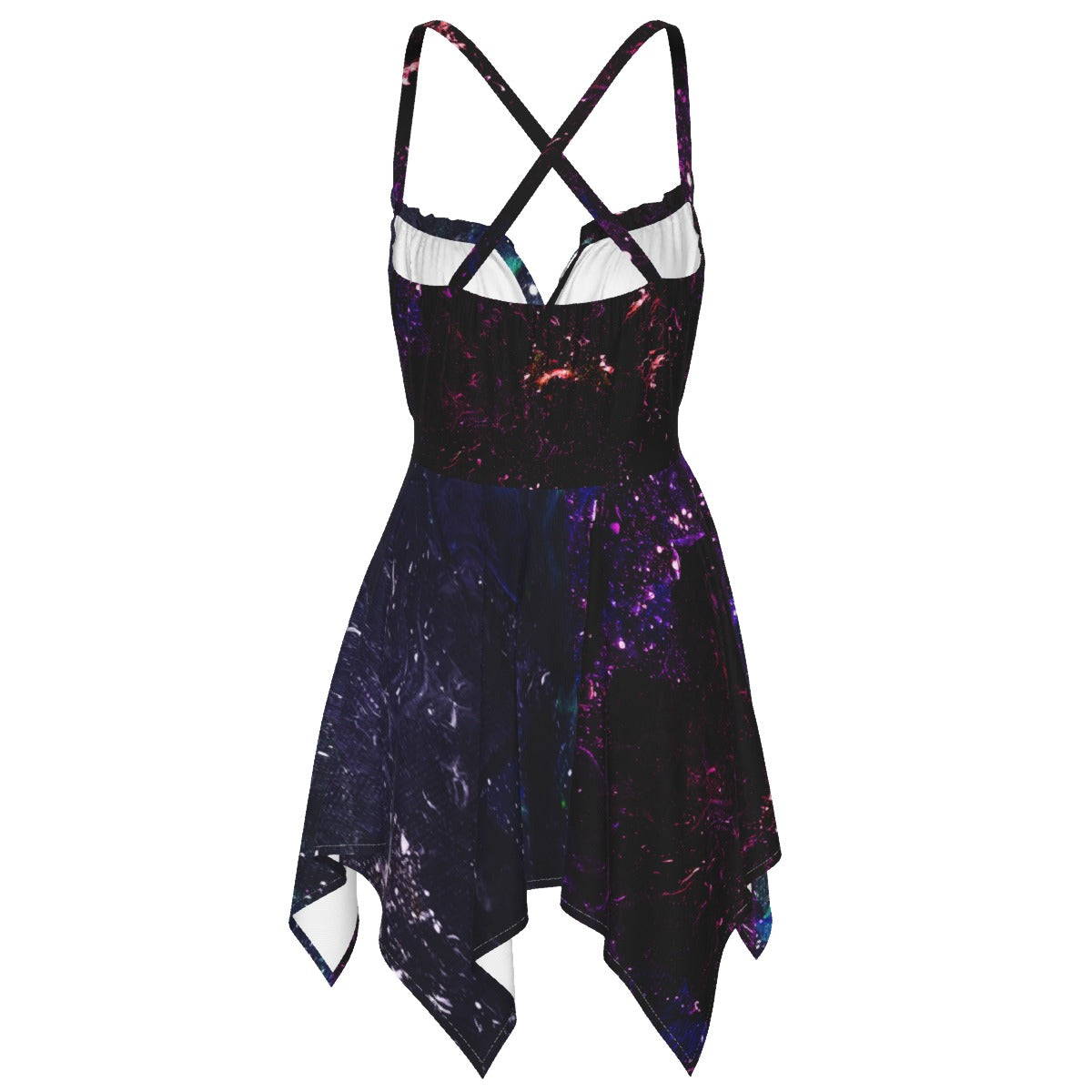 Galactic Darkness Mix Match Women's Slip Dress