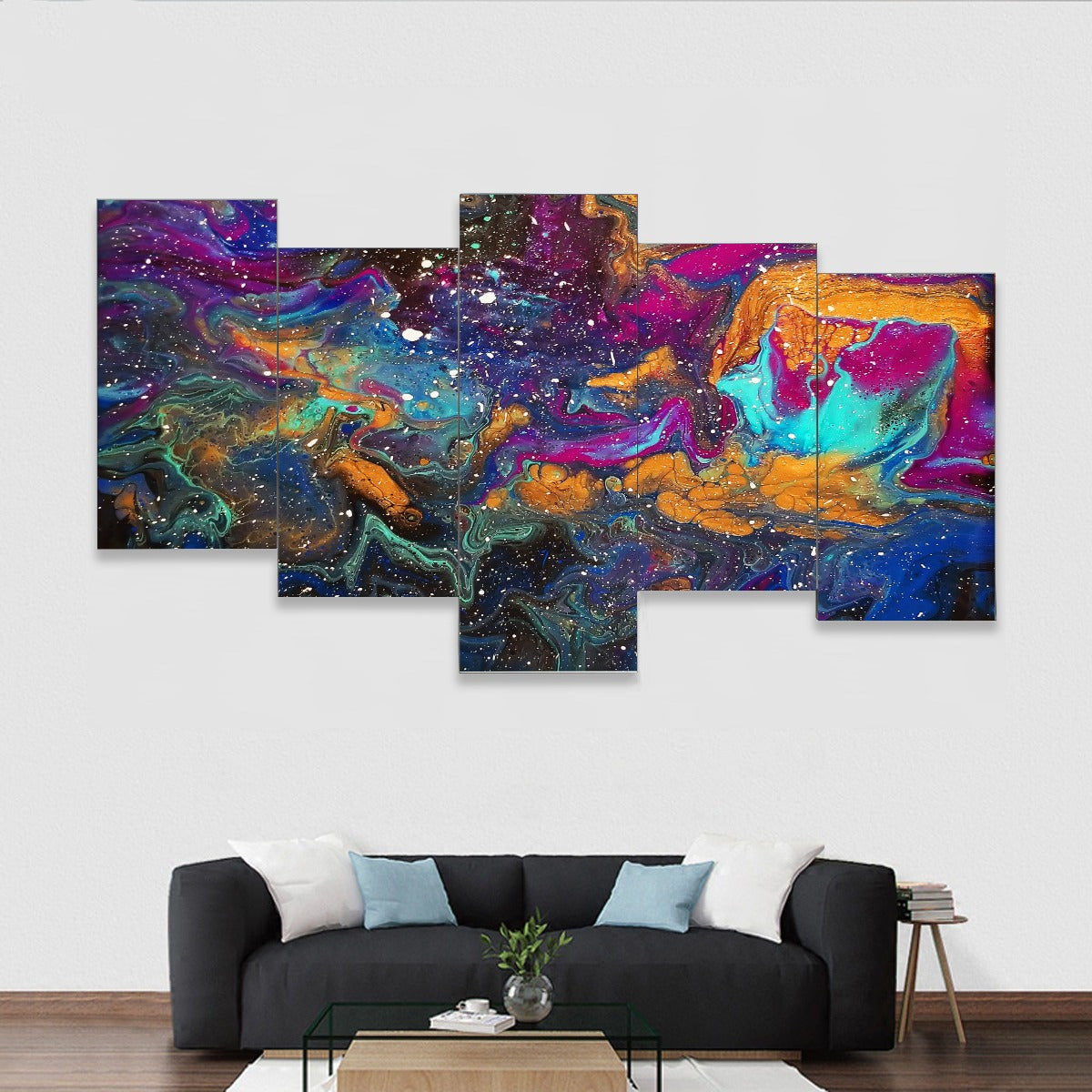 Paradise FRAMED Five-Piece Mural