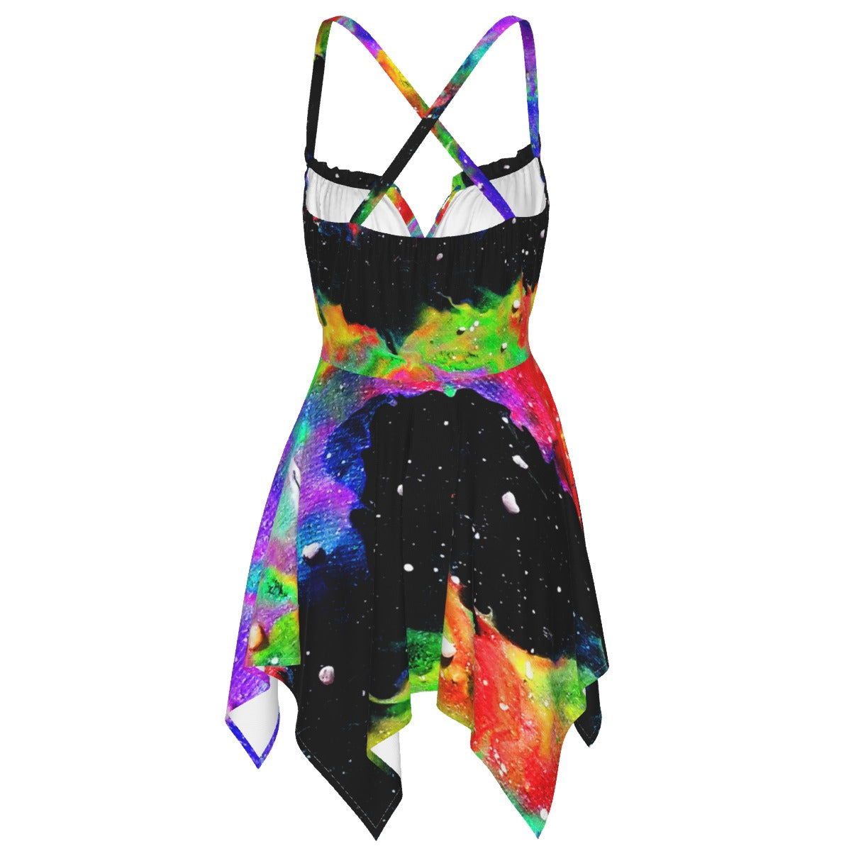 Galactic Rainbow Women's Slip Dress