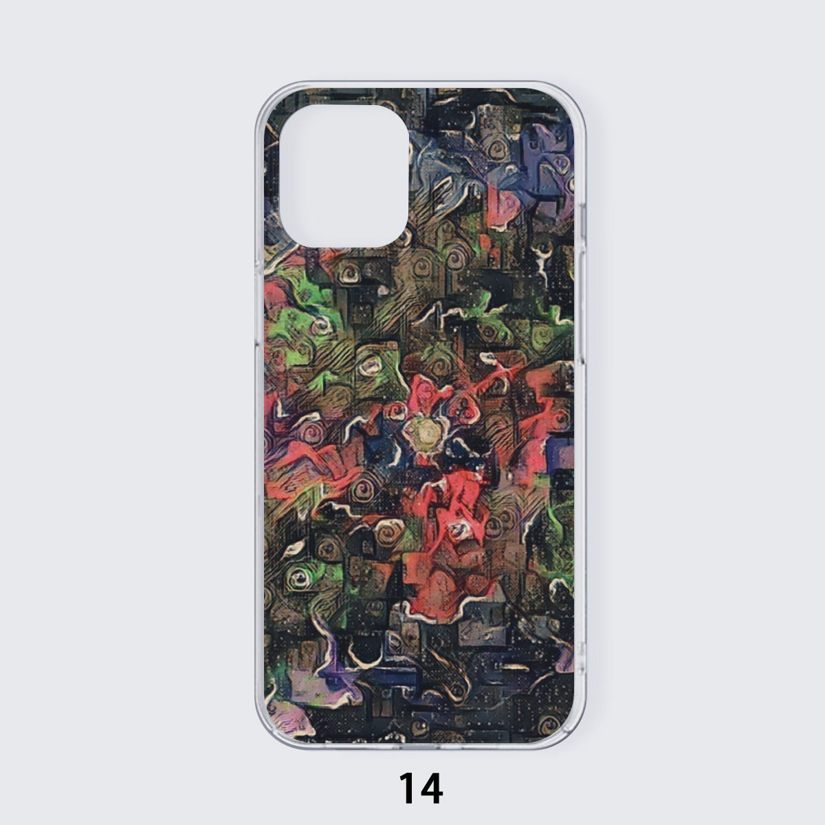 Space Storm iPhone14 Series Mobile Phone Case | TPU