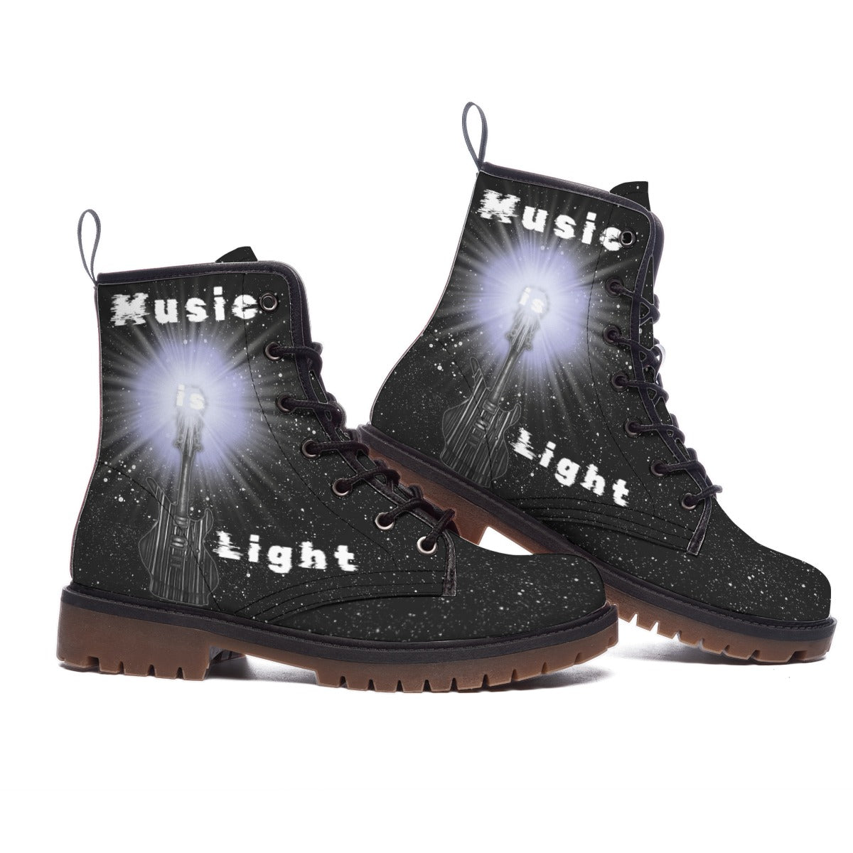 Music is Light Men's Martin Short Boots