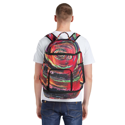 Galactic Whirlpool Multifunctional Backpack