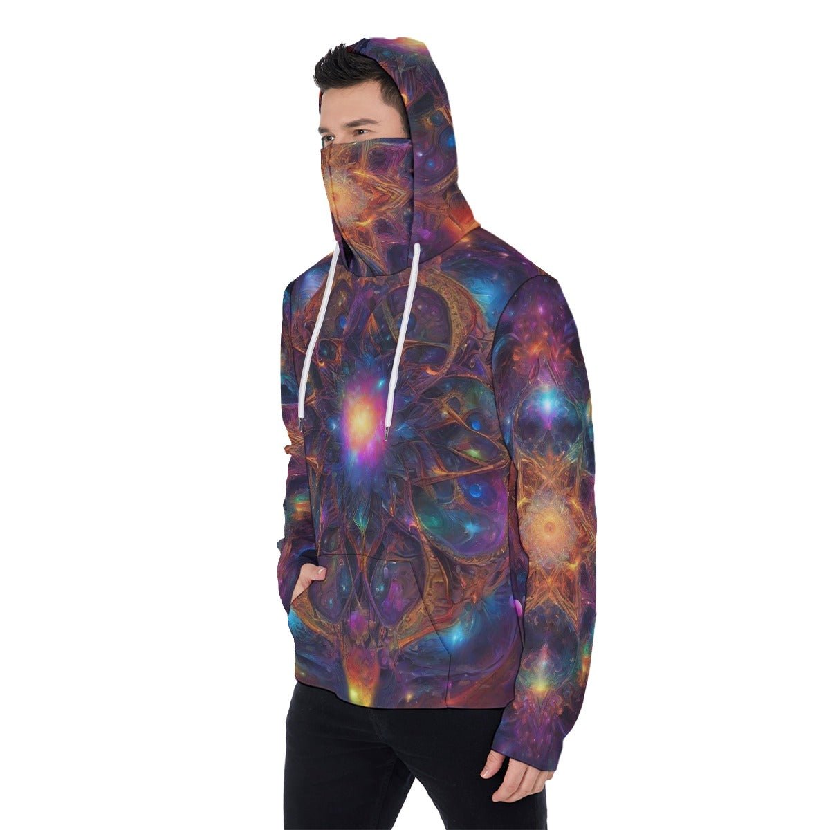 Ascension Men's Pullover Hoodie With Mask