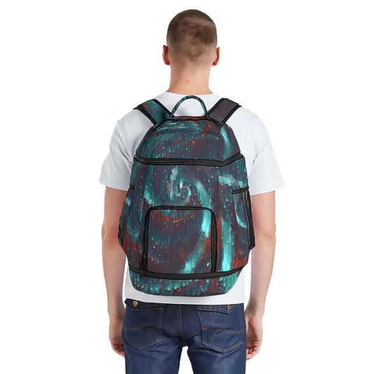 Galactic Whirlpool Multifunctional Backpack