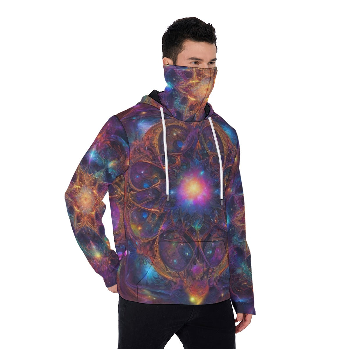 Ascension Men's Pullover Hoodie With Mask