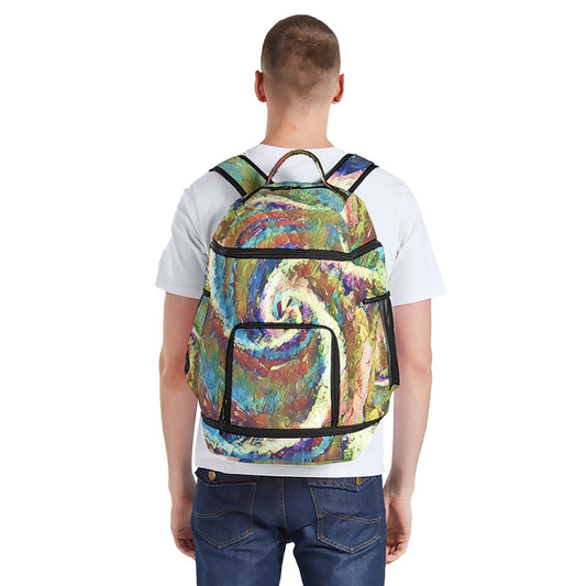 Galactic Whirlpool Multifunctional Backpack