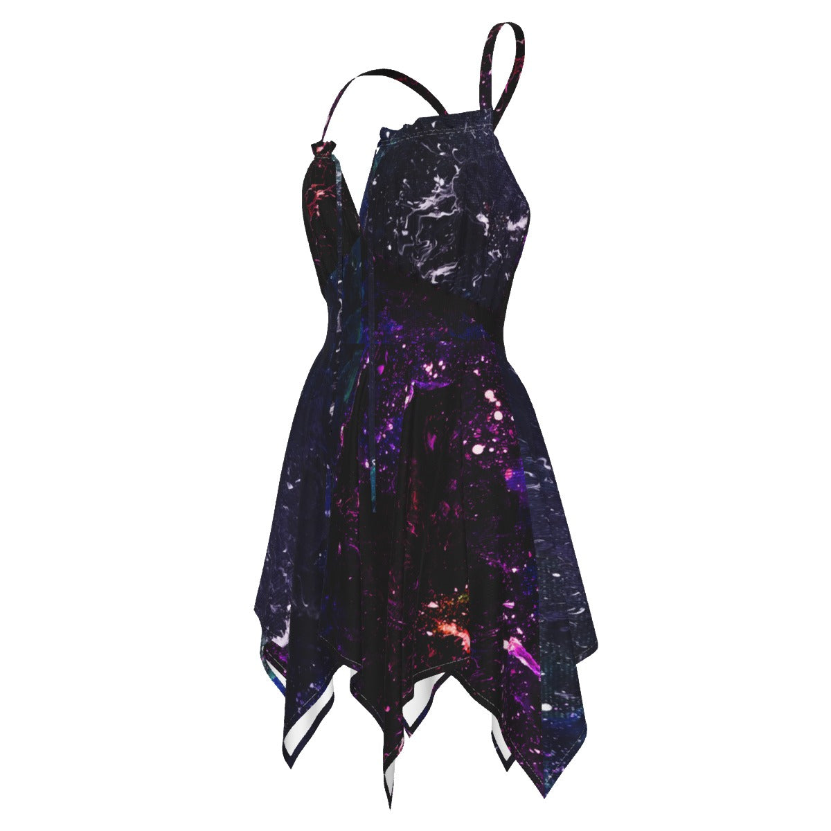 Galactic Darkness Mix Match Women's Slip Dress